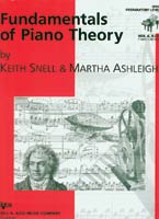 Fundamentals of Piano Theory piano sheet music cover